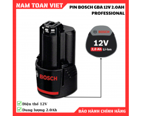 Pin 12v Bosch GBA 12V 2.0AH PROFESSIONAL