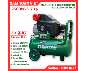 Máy Nén Khí Có Dầu Dekton DK-AC30DR