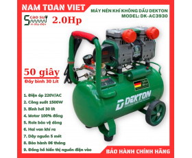 Máy Nén Khí Không Dầu Dekton DK-AC3930