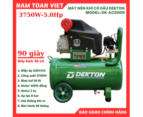 Máy Nén Khí Có Dầu Dekton DK-AC50DR