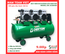 Máy Nén Khí Không Dầu Dekton DK-AC89160